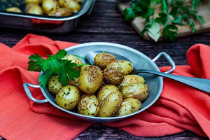 Pommes de terre grenaille au four au thym