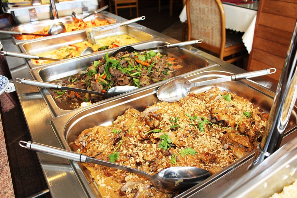 Buffet Asiatique - Chinois, Thaïlandais, et Japonais