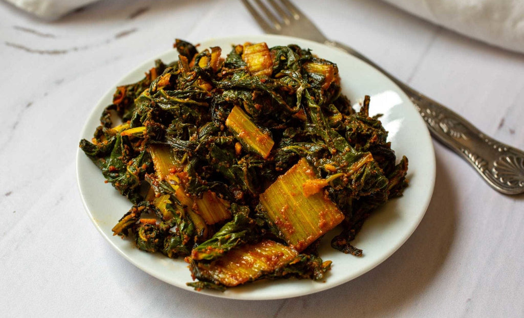 Salade de blettes au cumin