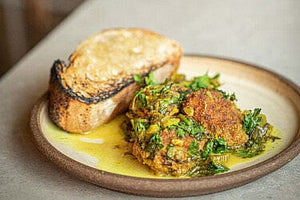 Boulettes de viande à la sauce au levain jaune