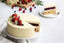 Entremets vanille et fruits rouges