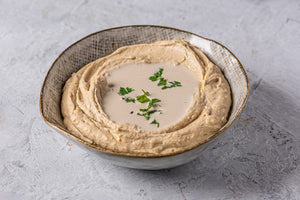 Salade de houmous et tehina