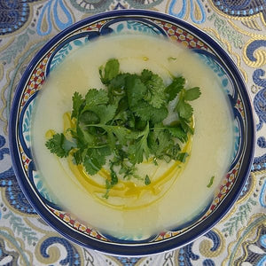 Soupe marocaine chuchotée (semoule)