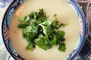 Soupe marocaine de pommes de terre