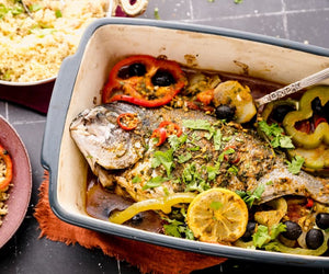 Tajine de dorade au four à la marocaine