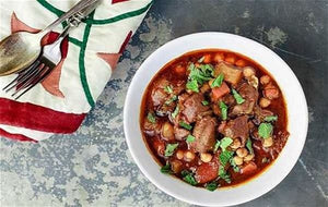 Tajine de langue de veau